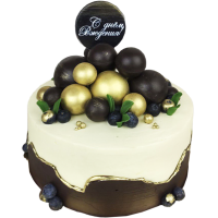 Праздничный торт 396 / Торт эксклюзивный (мастика, фотопечать, крем-чиз)