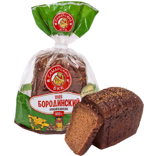 Хлеб "Бородинский" особый в нарезке