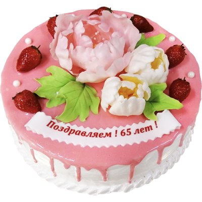 Праздничный торт 308 / Торт экскл. с фруктами по инд.заказу