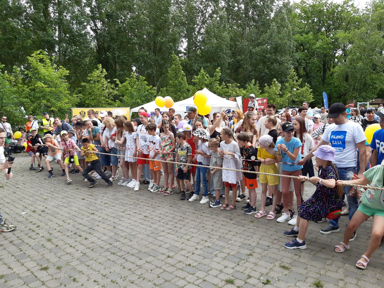 День защиты детей в парке им. Гагарина